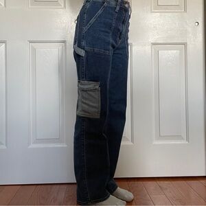 High rise dad jeans